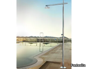 ONDA D50 - Stainless steel 316 outdoor shower _ Fontealta