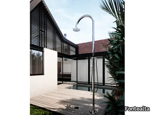 ORIGIO ALL STELL C50AS.E - Stainless steel outdoor shower _ Fontealta