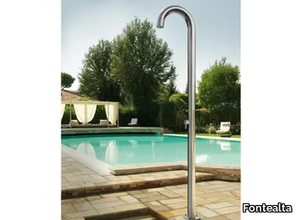 CLUB C90.M - Stainless steel 316 outdoor shower _ Fontealta