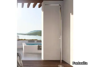 SKINNY S40 - Stainless steel 316 outdoor shower _ Fontealta