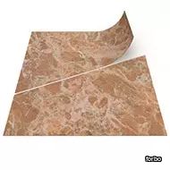 allura dryback 0.7 material peach marble trapezoid (50x50 cm)