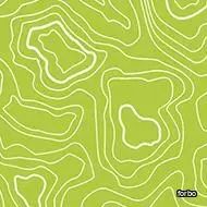 modul'up 19 db graphic lime topography