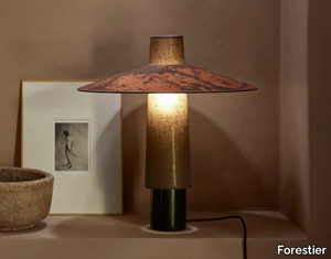 THÉSÉE - Linen table lamp _ Forestier