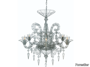 GLORIA - Metal chandelier _ Forestier