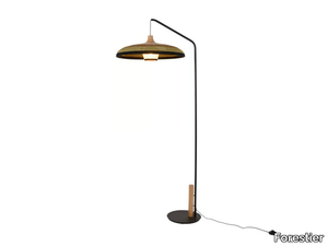 GRASS - LED abacá floor lamp _ Forestier