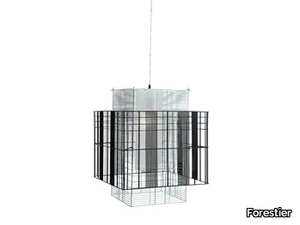 MESH CUBIC M - Metal pendant lamp _ Forestier