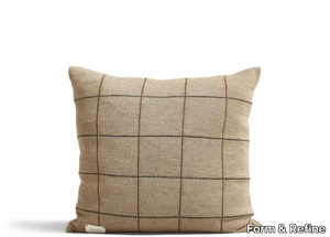 AYMARA - Check alpaca cushion _ Form & Refine