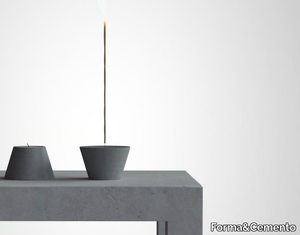 ETNA - Cement candle holder _ Forma&Cemento