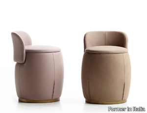 ORIO - Storage round pouf _ Former In Italia