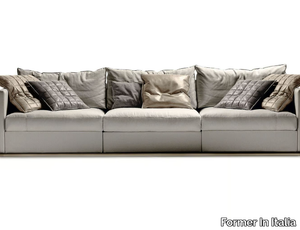 MORGAN EVO - Sectional fabric sofa with removable cover _ Former In Italia