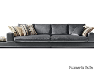 MY WAY PLUS - Sectional velvet sofa _ Former In Italia