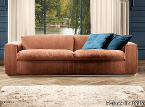 STEVE EVO - 2 seater fabric sofa with removable cover _ Former In Italia