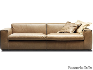 STEVE - 3 seater leather sofa _ Former In Italia