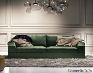 DANDY EVO - Leather sofa _ Former In Italia