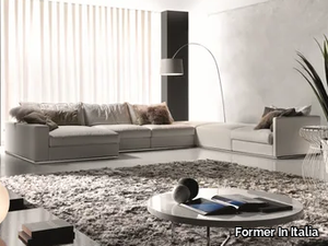 MORGAN - Corner sectional fabric sofa _ Former In Italia