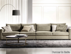 MANFREDI - Sectional velvet sofa _ Former In Italia