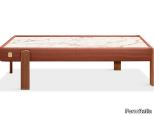 KEAN - Rectangular marble coffee table _ Formitalia