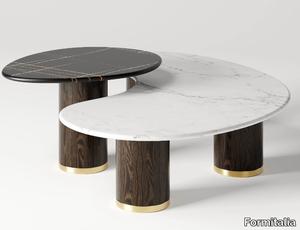 LUNA - Marble coffee table _ Formitalia