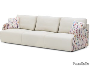 PARROTS - 3 seater leather sofa _ Formitalia