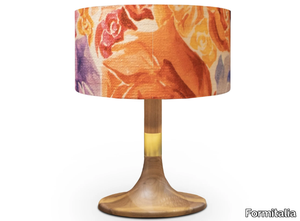 PARTAGAS - Table lamp with fabric lampshade _ Formitalia