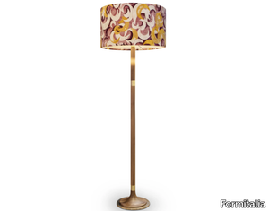 PARTAGAS - Floor lamp with velvet lampshade _ Formitalia