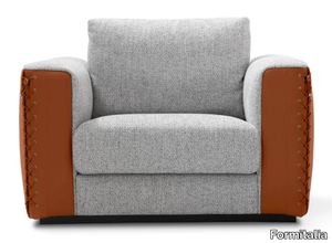 CLARISSA - Fabric armchair with armrests _ Formitalia