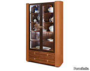 DOWNTOWN - Wood and glass display cabinet _ Formitalia