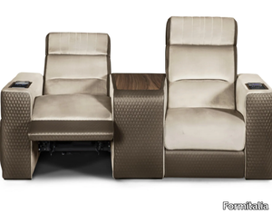 DUSTIN B - Fabric armchair with motorised functions Home Theater _ Formitalia