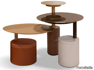 TAG - Round metal coffee table for living room _ Formitalia