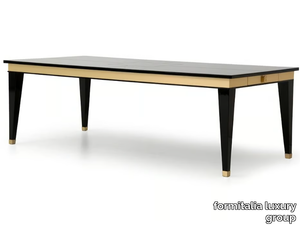 MUZIO - Mirrored glass dining table with drawers _ formitalia luxury group