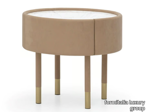 NORI - Carrara marble bedside table _ formitalia luxury group