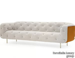 OVERSEAS - 3 seater tufted velvet sofa _ formitalia luxury group