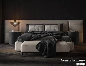 WE-075 - Leather double bed _ formitalia luxury group