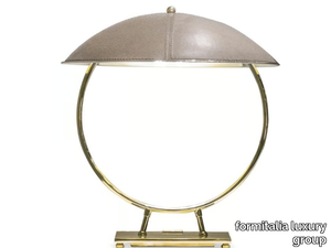 HELMET - Leather table lamp _ formitalia luxury group