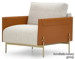 V215 - Fabric armchair with armrests _ formitalia luxury group