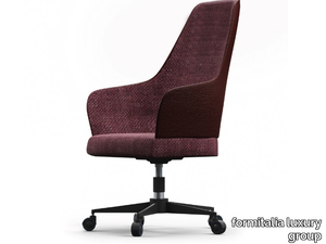 V256 - Executive chair with 5-spoke base with armrests _ formitalia luxury group