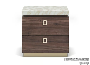 CHICAGO - Wood veneer bedside table _ formitalia luxury group