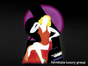 MELODY - Acrylic glass table lamp _ formitalia luxury group