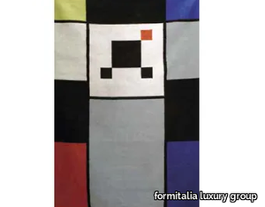 CARTOON - Rectangular handmade wool rug _ formitalia luxury group