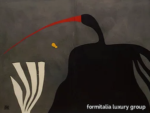 BLACK IBIS - Paint oil on wood _ formitalia luxury group