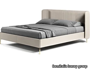 LEJLA HIGH - Leather double bed _ formitalia luxury group