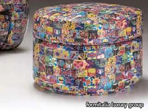 MIAMI SWING - Upholstered round pouf _ formitalia luxury group