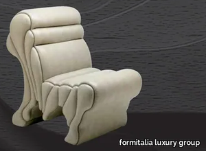 PICCOLA LAVICA - Upholstered leather armchair _ formitalia luxury group