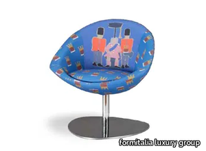 REGINA - Upholstered fabric easy chair _ formitalia luxury group