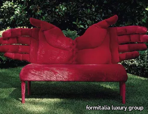 TWO HANDED - Velvet small sofa _ formitalia luxury group