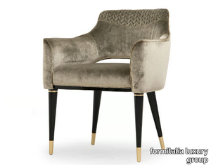 DOME - Upholstered fabric chair _ formitalia luxury group