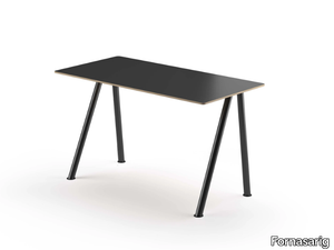 LINK COMPAS DESK - Rectangular Fenix-NTM® writing desk _ Fornasarig