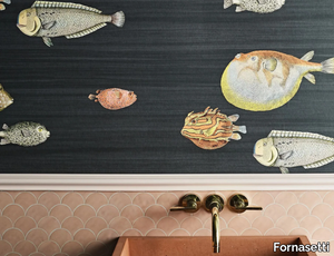 ACQUARIO - Wallpaper _ Fornasetti