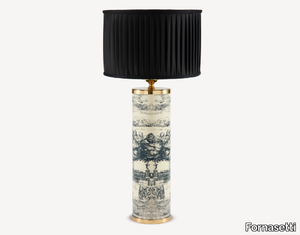 GIARDINO SETTECENTESCO - Metal table lamp _ Fornasetti