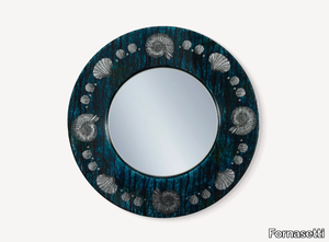 GIRO DI CONCHIGLIE - Framed mirror _ Fornasetti